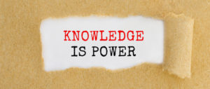 knowledge is power phrase under paper Turner Appraisals