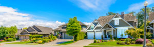 three houses in nice neighborhood Turner Appraisals Company Denver